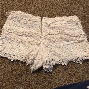 Lace shorts
